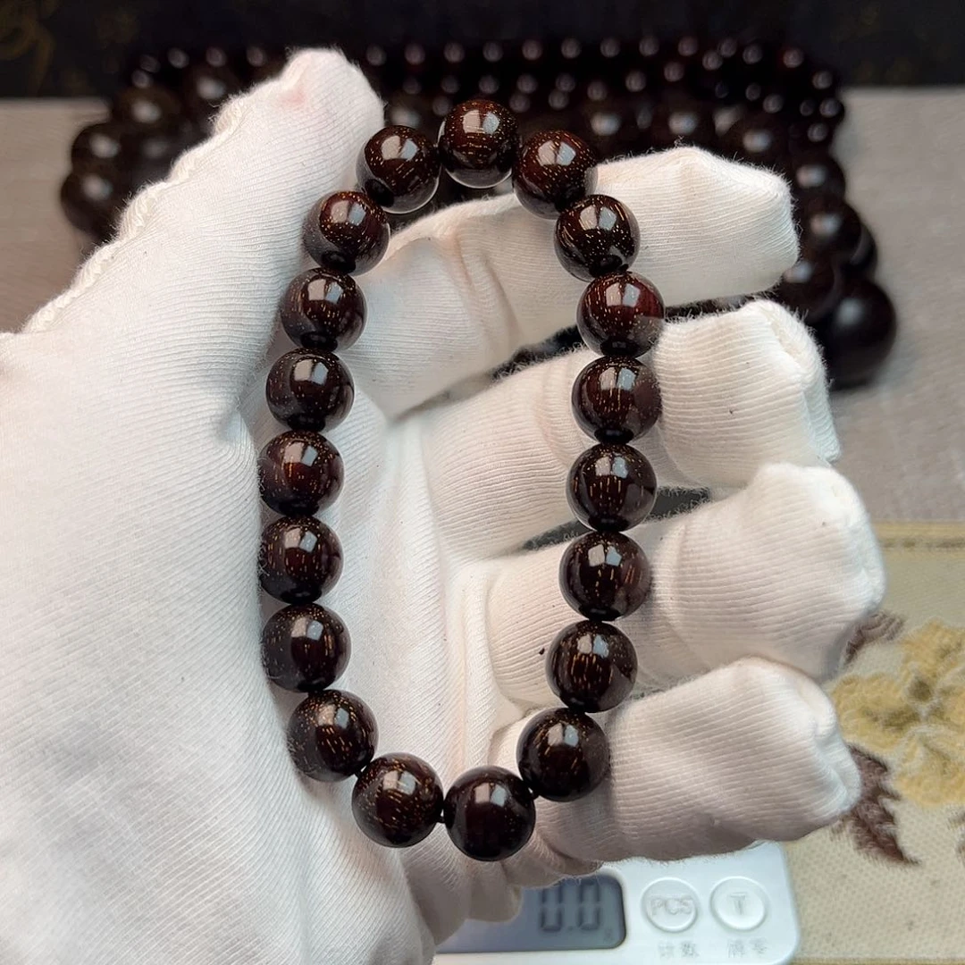 檀香紫檀（小叶紫檀）1.0 19颗 爆星