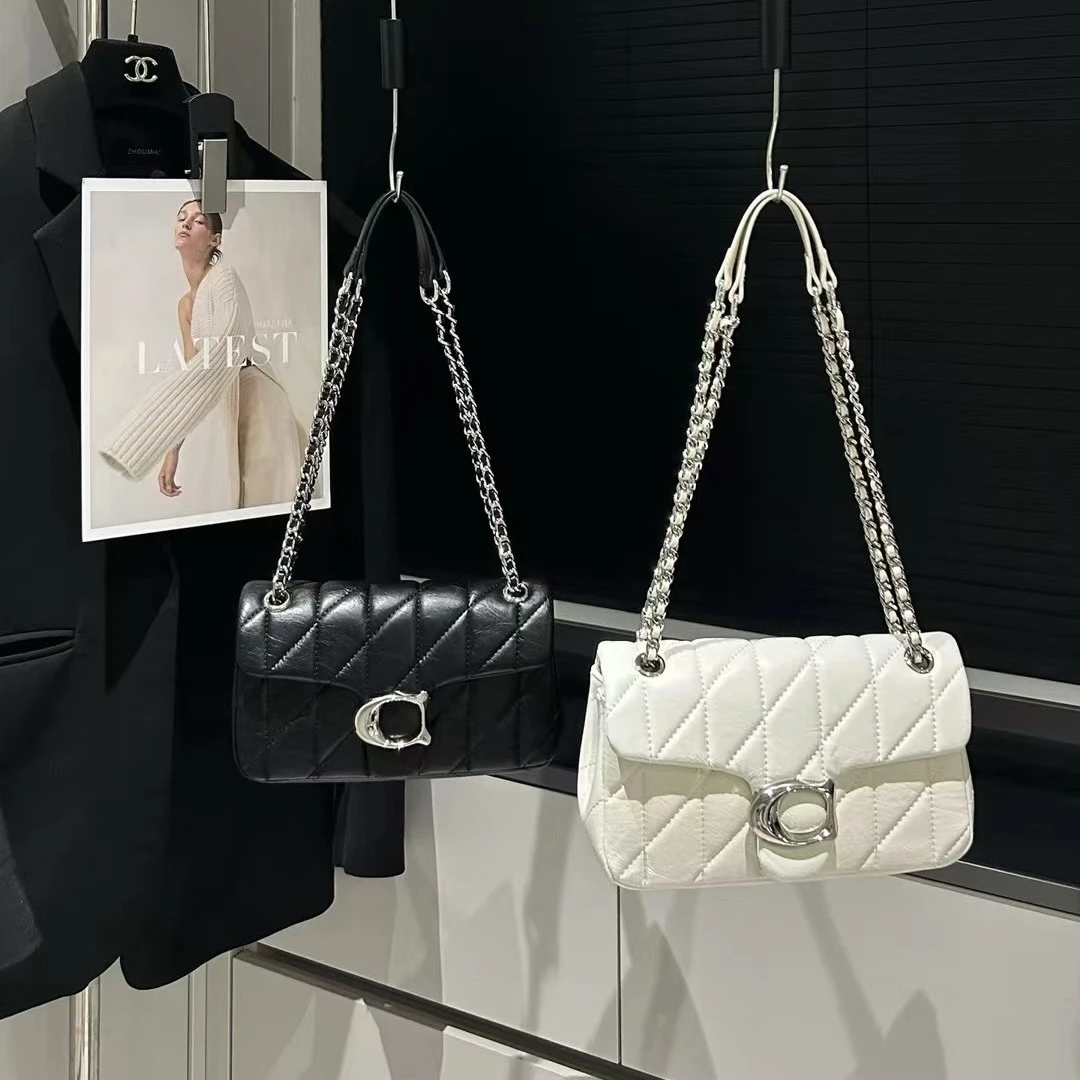 【随家尾货】直播链接下单备注休闲金属链条女包