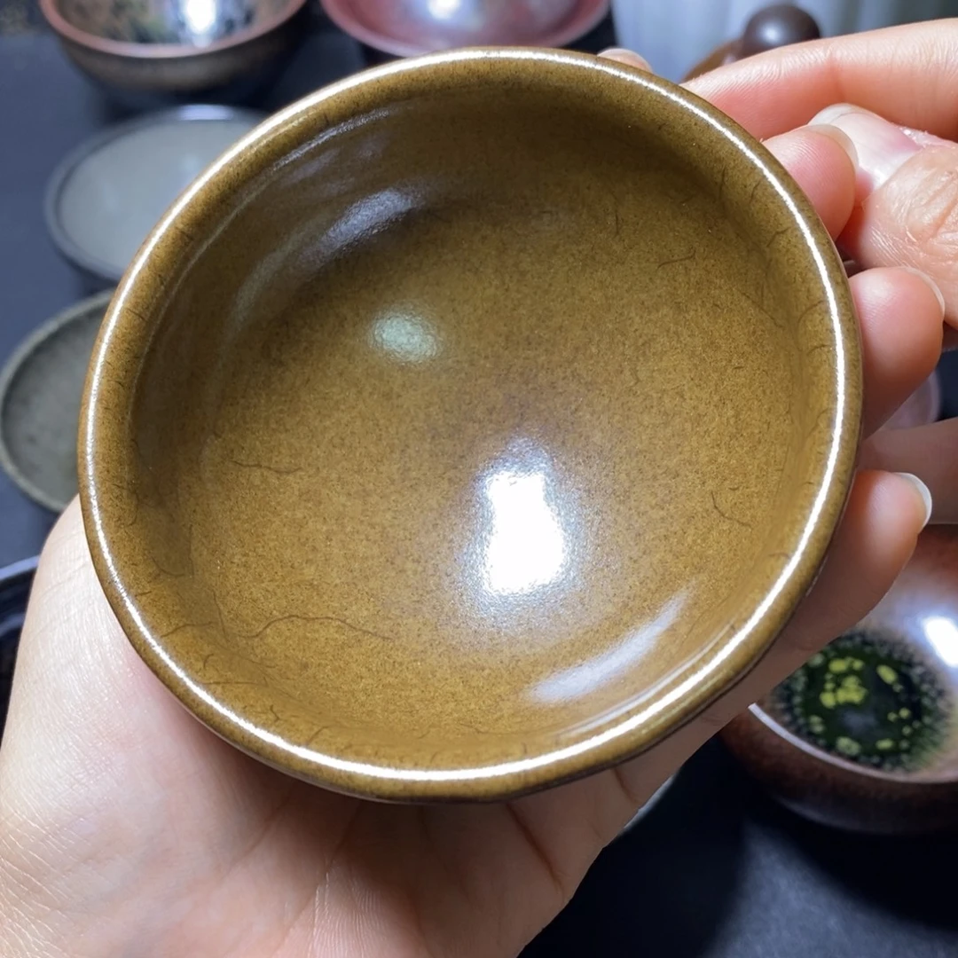 茶宠自然还原柴烧直播间