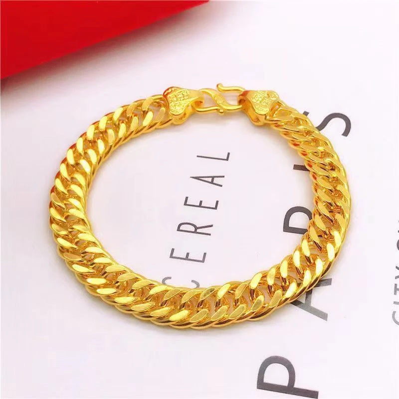 合金手链 2025爆款【老板手链】男士时尚潮流经典百搭款不掉色