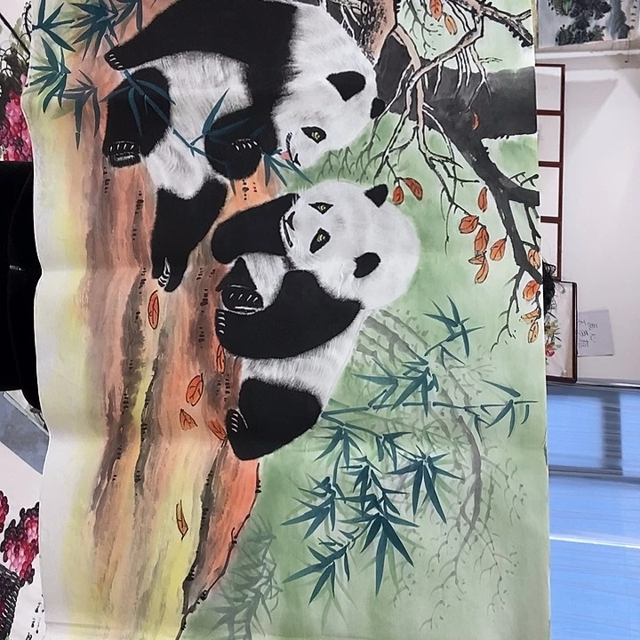 三个张画廊直播间！