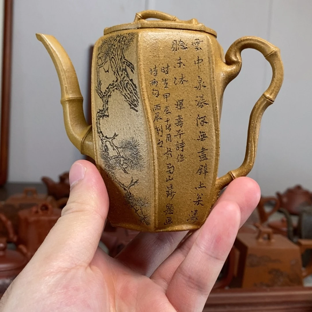 茶壶紫砂原矿泥料传统工艺制作