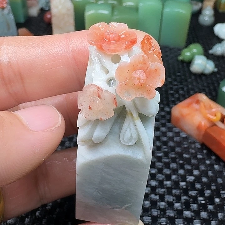 青田石真真正正章