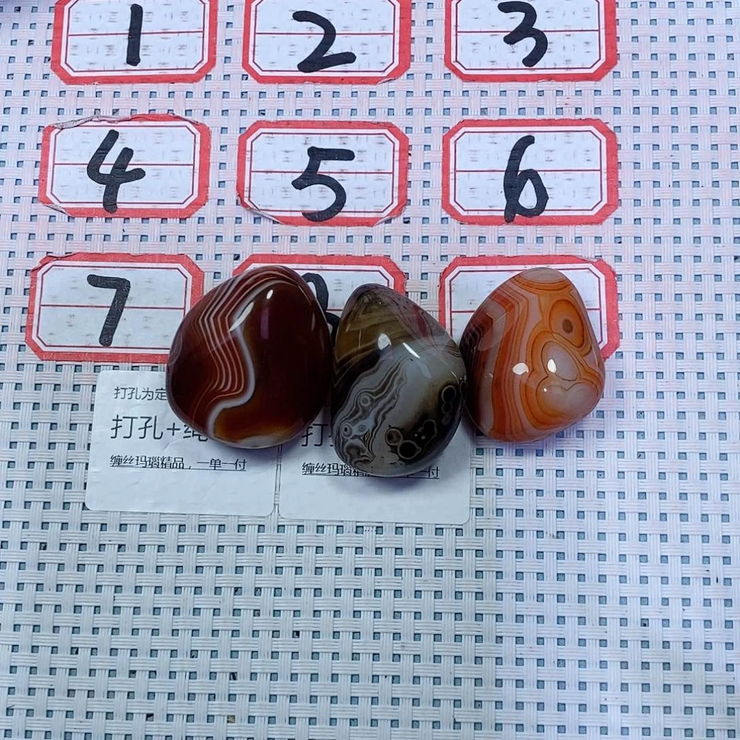 加***贝玛瑙/玉髓未镶嵌珠宝奇石