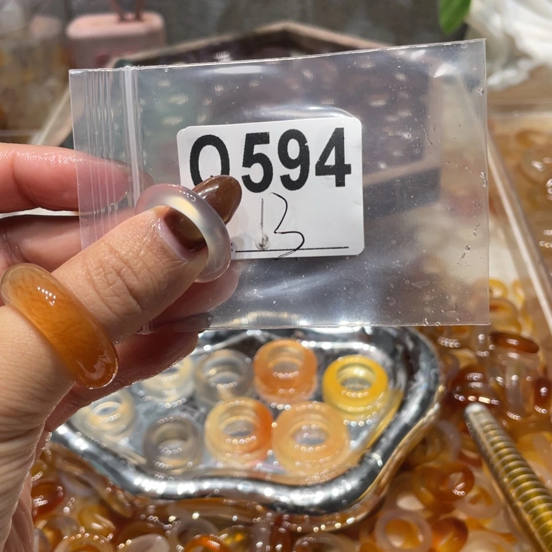 玛瑙/玉髓未镶嵌戒指594