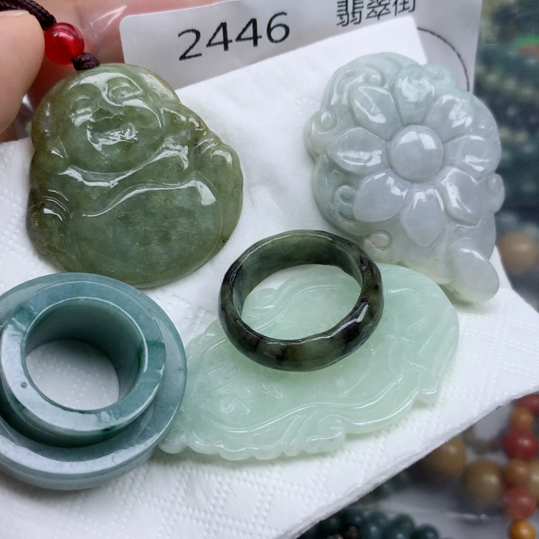 颈饰未镶嵌翡翠翡翠