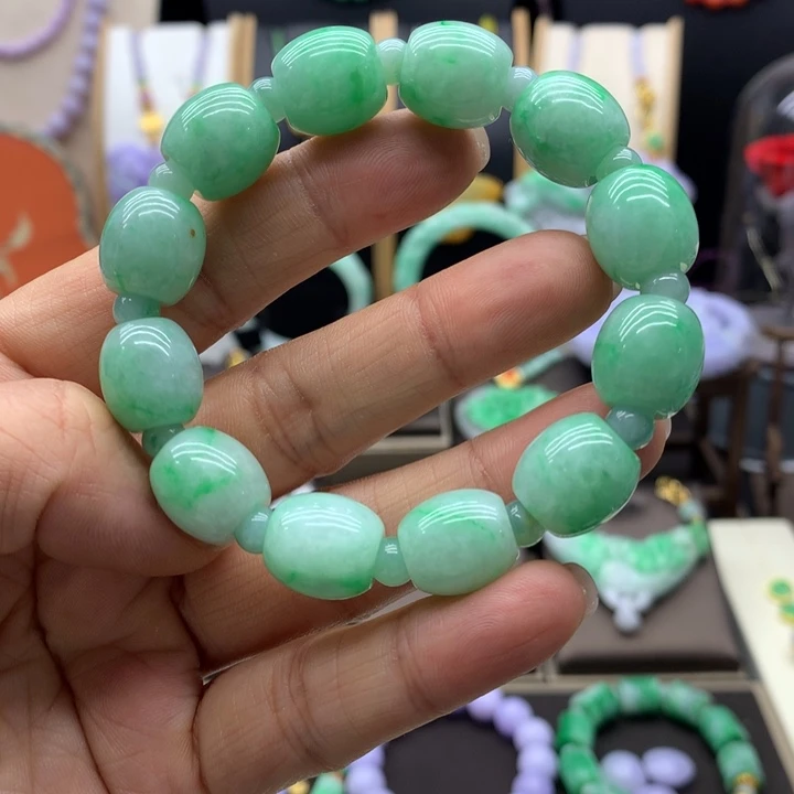 未镶嵌手链翡翠鉴赏期48小时