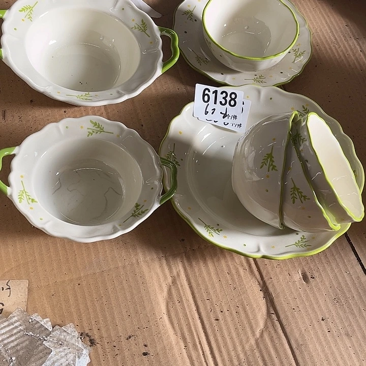 搪瓷微瑕外贸餐具6138