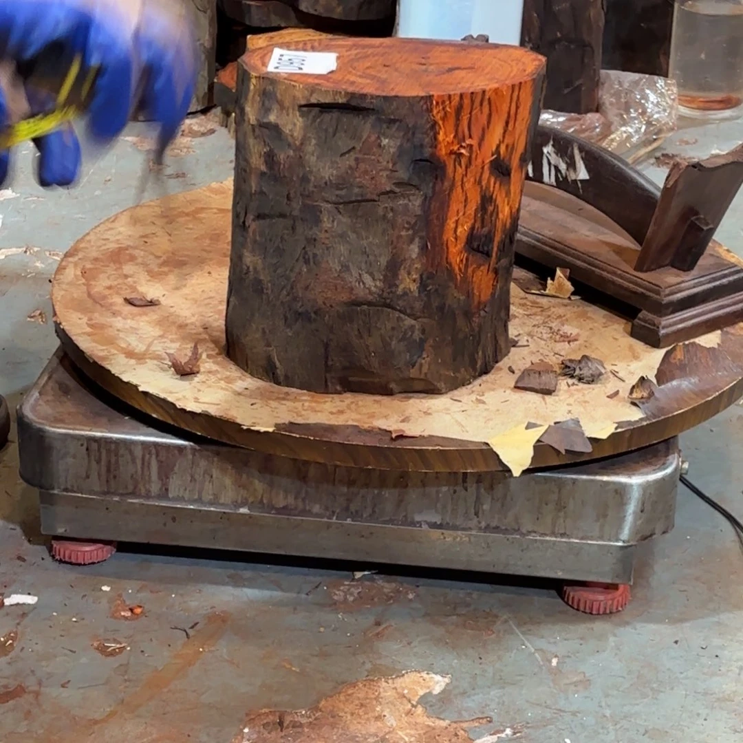 壮***云绿泥一物一拍血檀编码957