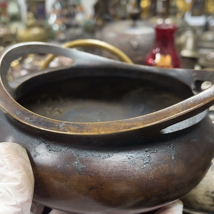 铜器铭文碎片时间的流逝，