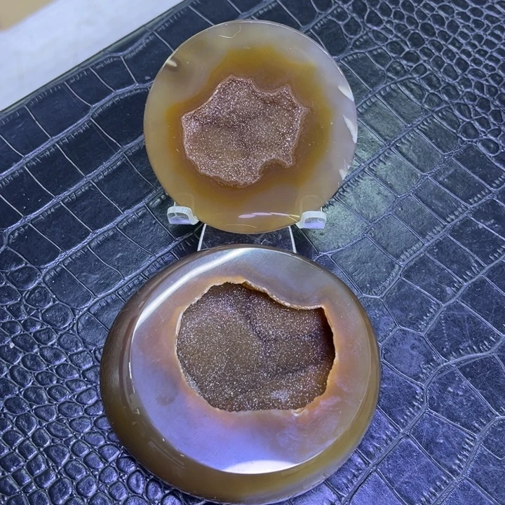 珠宝半成品未镶嵌水晶黄软盆