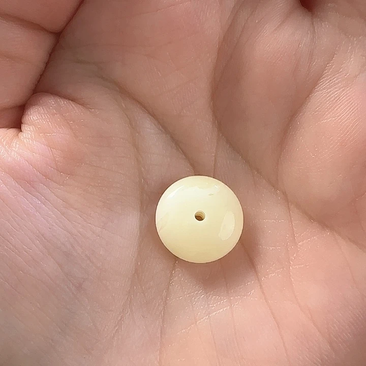 琥珀裸石未镶嵌卡13+mm小扣子