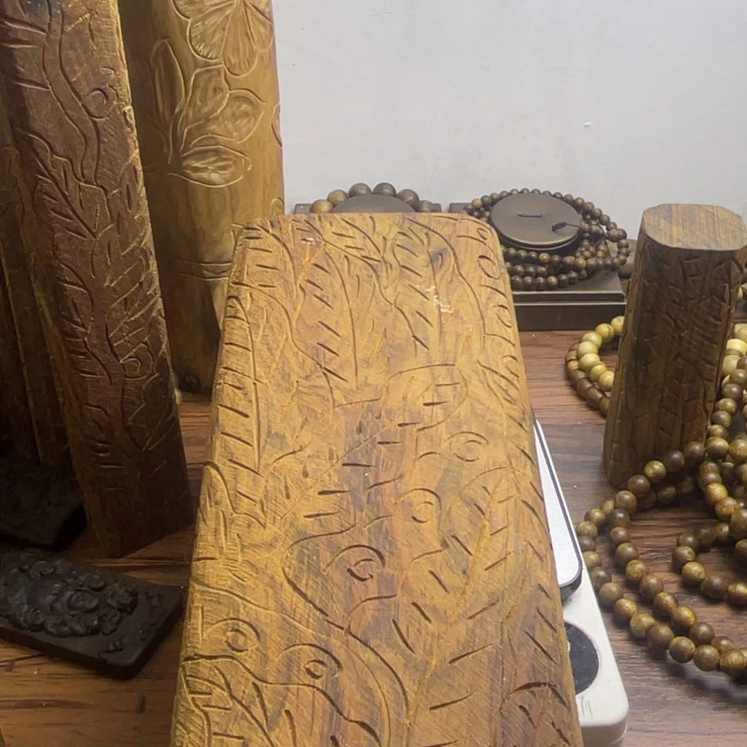 天***帅檀香木手把件手把件