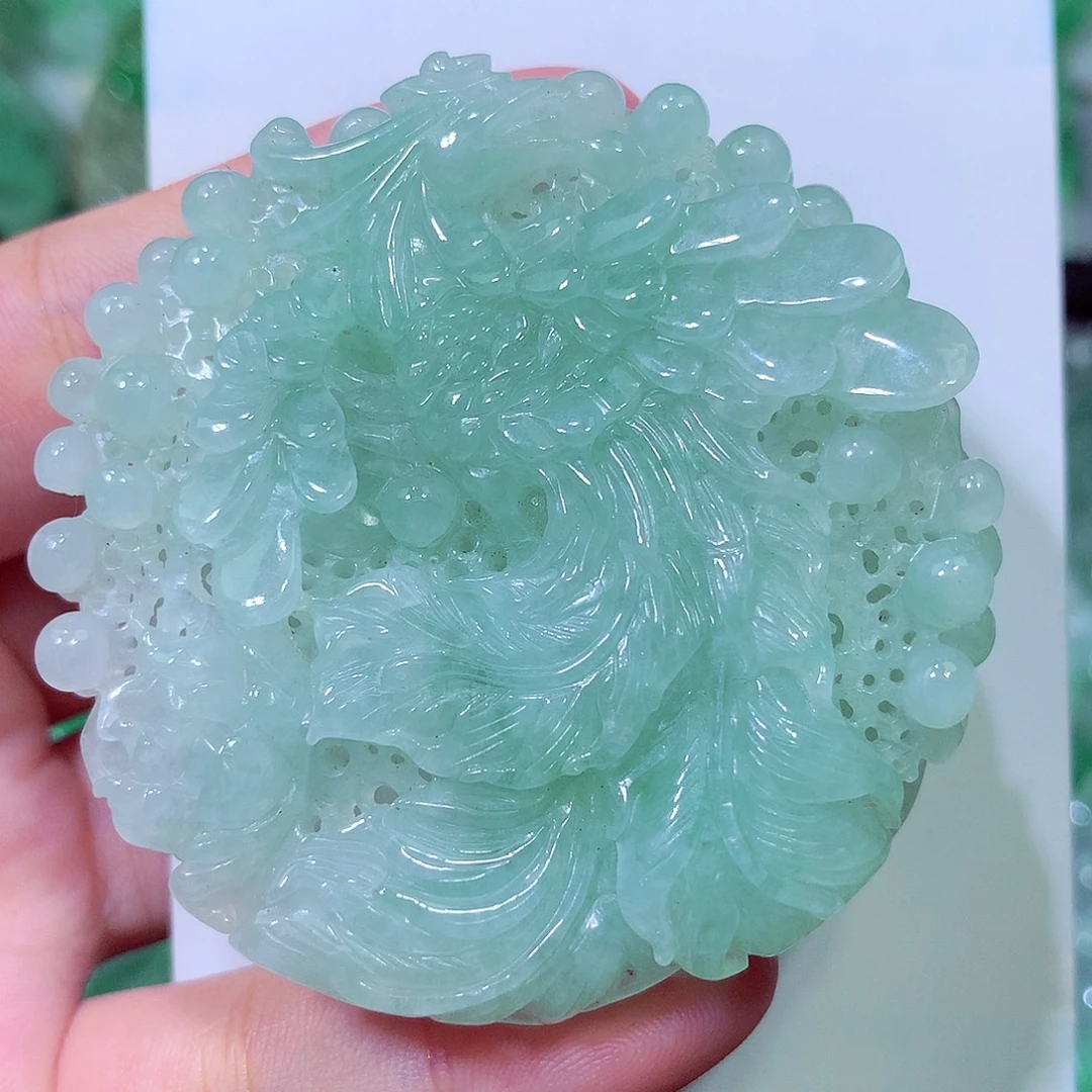 吊坠(不含链)未镶嵌翡翠