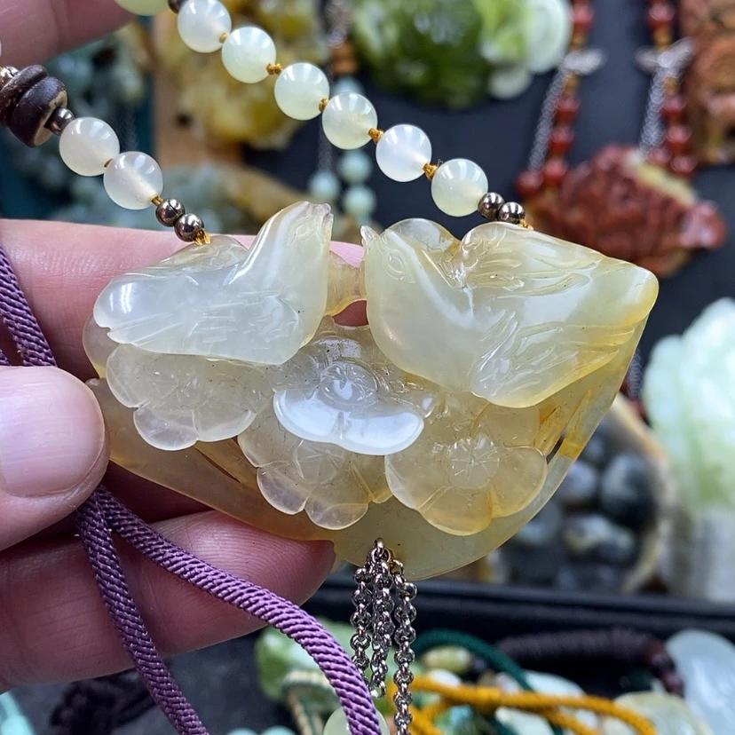 【闪购商品】未镶嵌蛇纹石玉吊坠