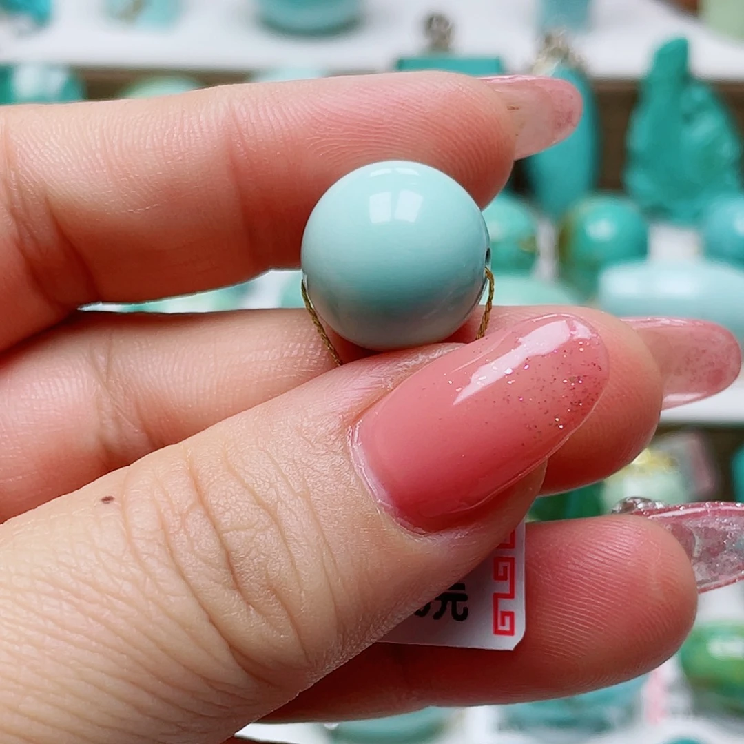 绿松石未镶嵌摆件