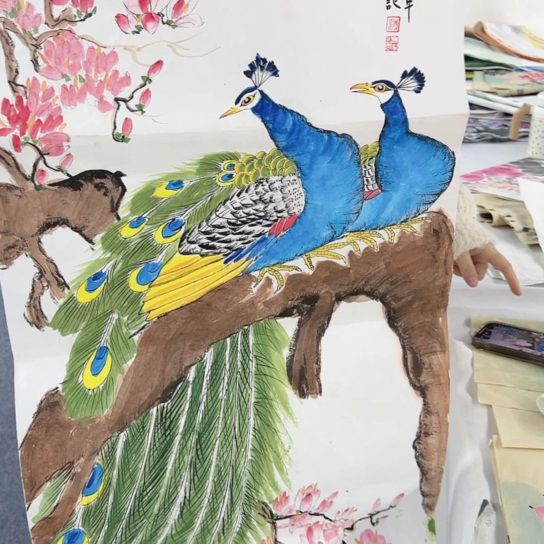 国画事事顺心如意万事如意万事