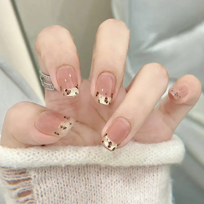 【免照灯】【Q82】朵媛儿凝胶甲贴持久防水甲贴ins指甲贴夏日