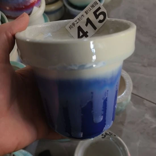 景德镇手工高温陶瓷：内11口高12