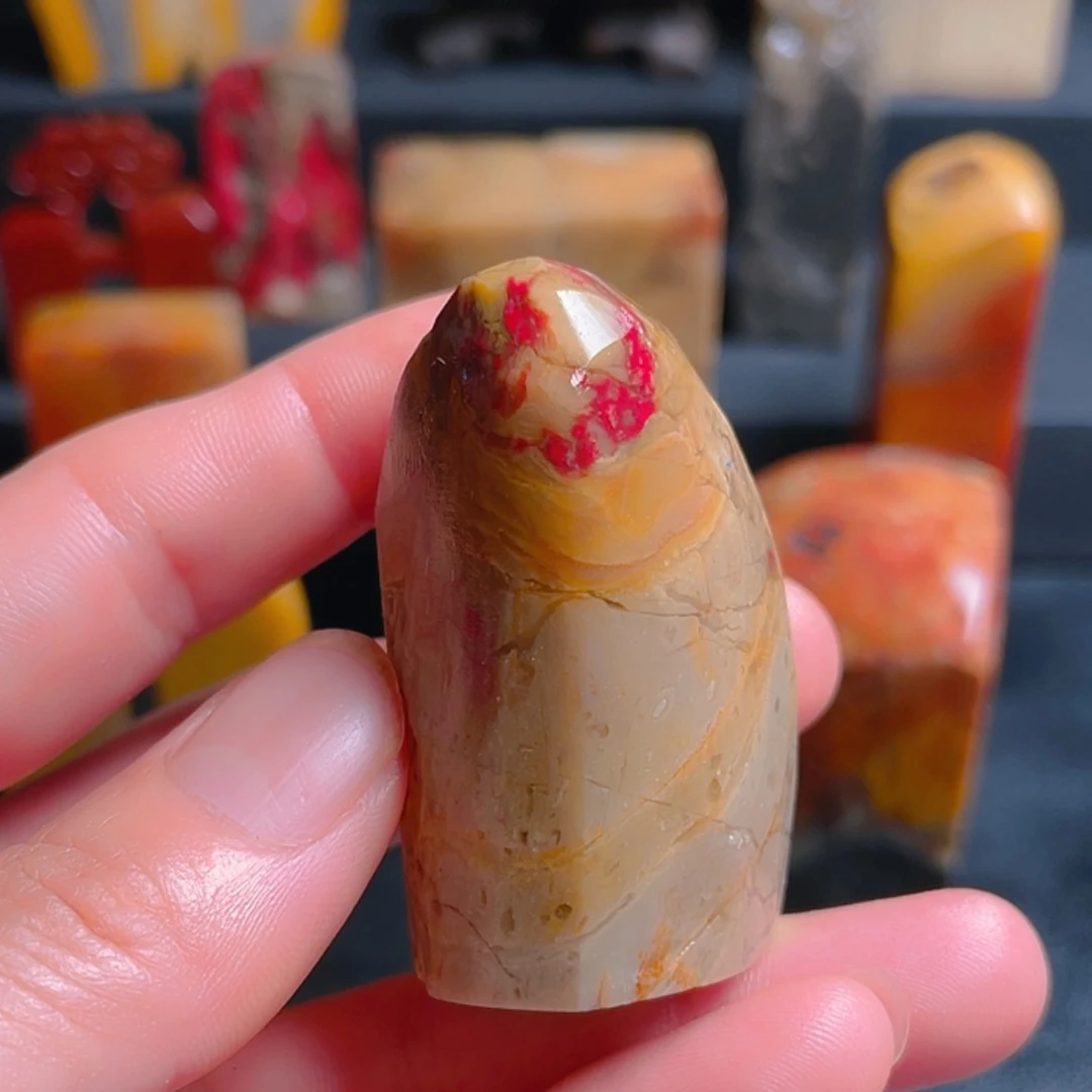 【闪购商品】昌化石北***光昌化鸡血石随型