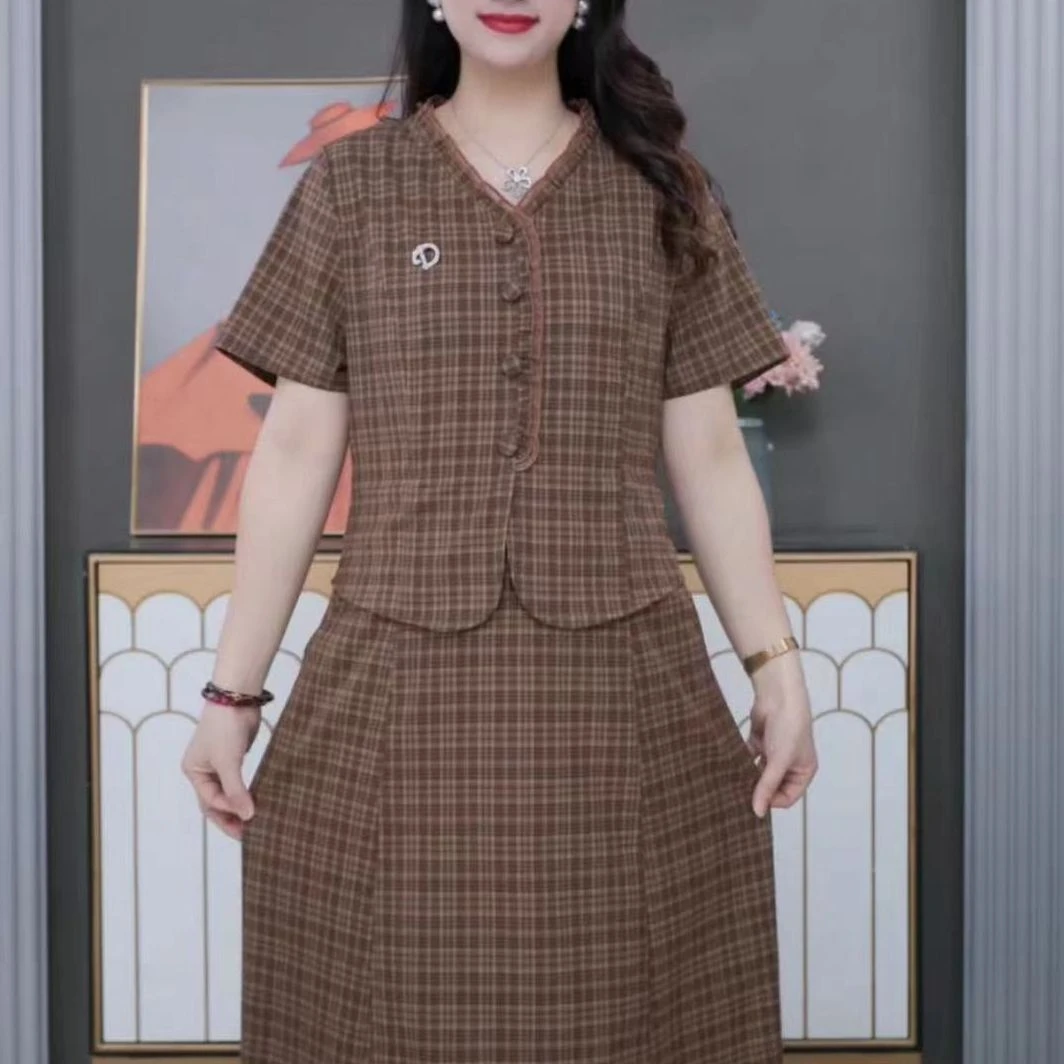 夏季假两件女连衣裙240687