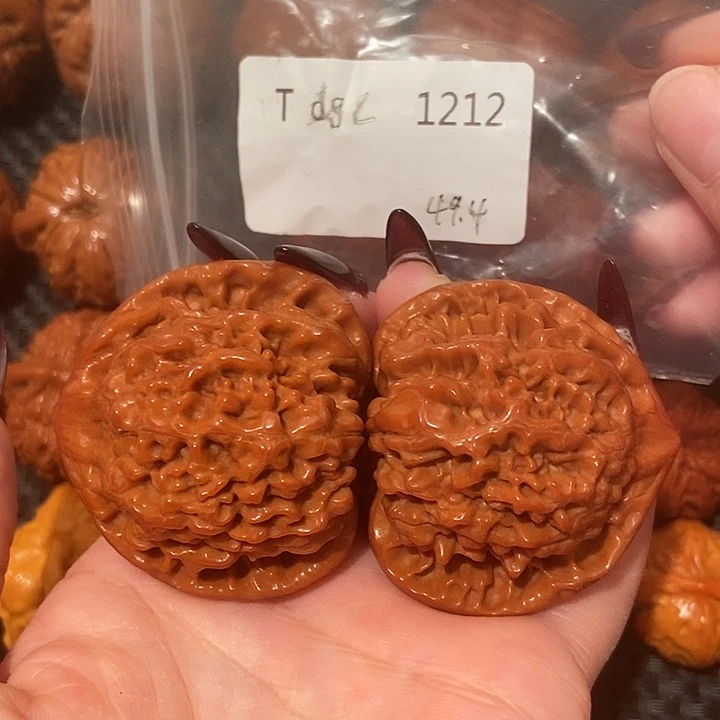 吊坠文玩核桃官帽49.3