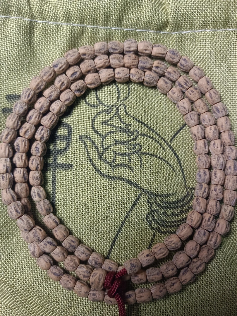 热振百香籽精工手作长腿高桩直切顺纹长串