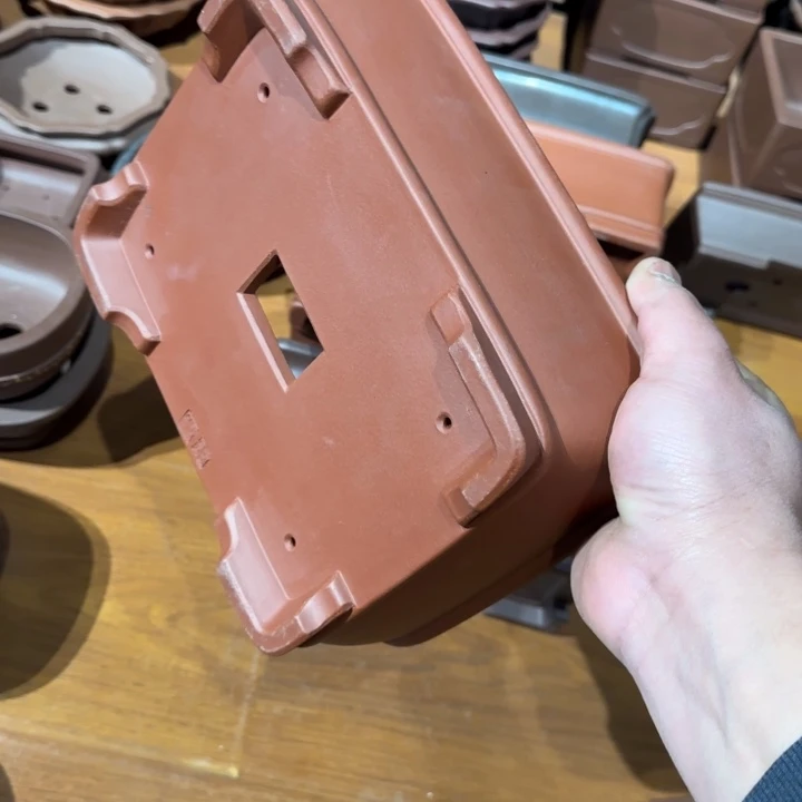 紫砂花盆破**杨原矿料的