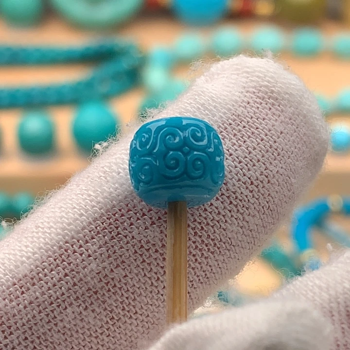 未镶嵌绿松石珠宝奇石