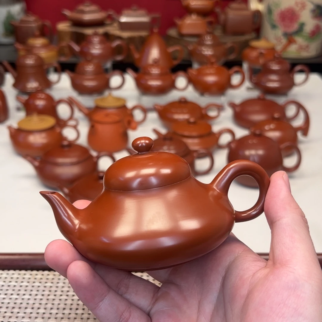 紫砂茶壶潮州手拉壶手拉壶