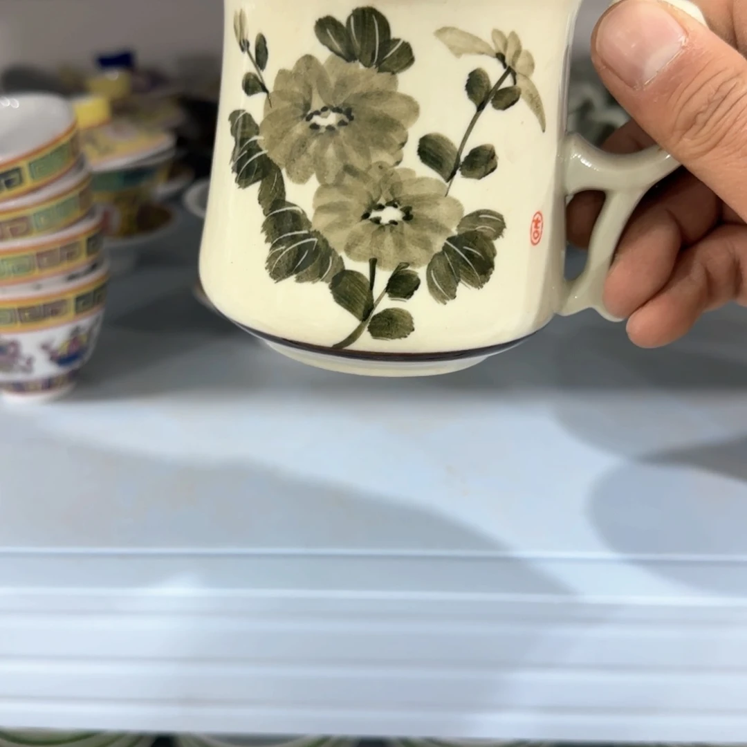 瓷片摆件手绘瓷器全部处理