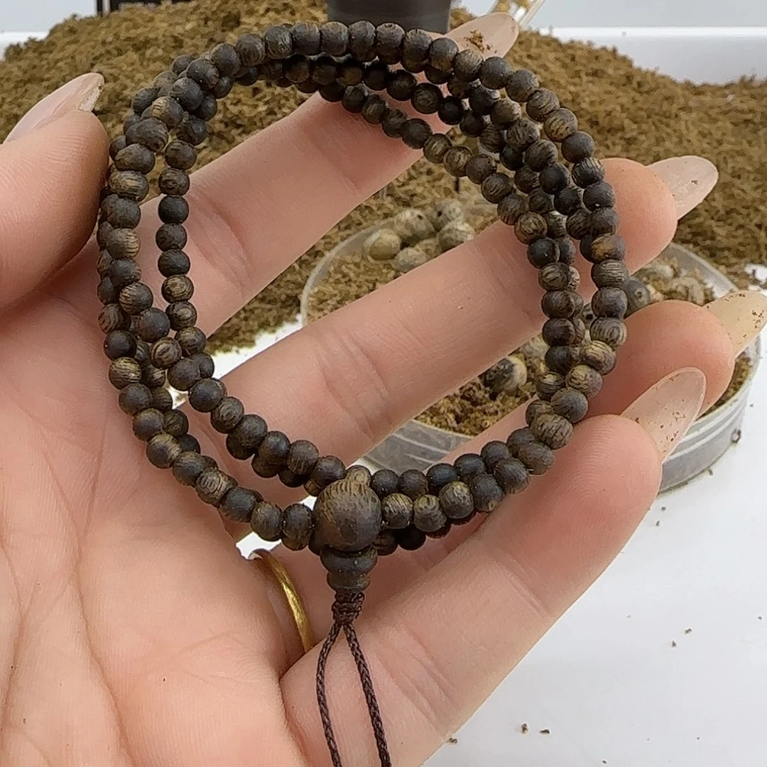 手串沉香乌身老料精品0.3规格4克➕99沉浮