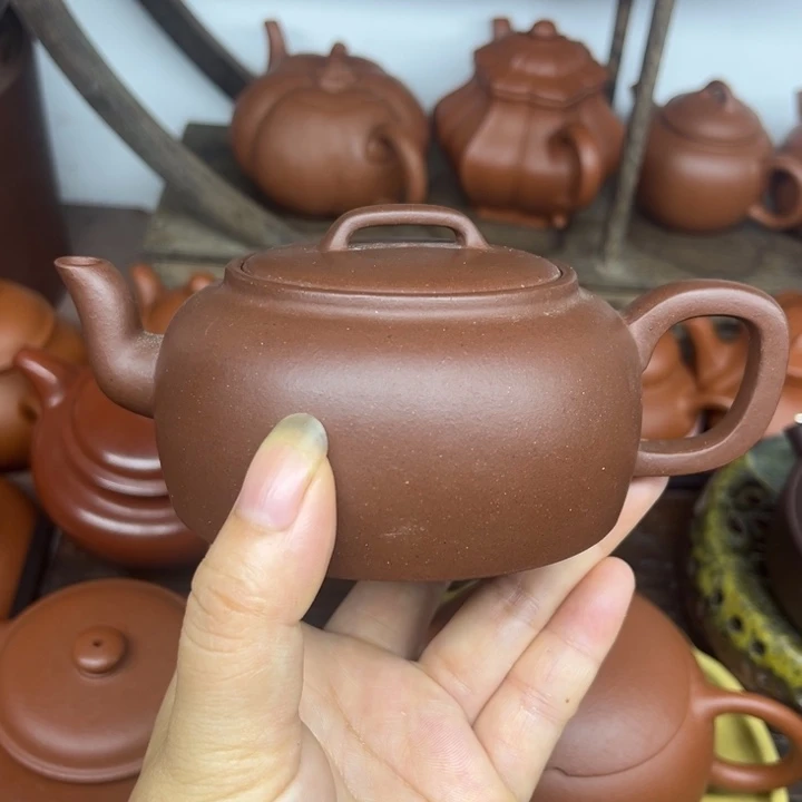 茶壶紫砂宜兴紫砂原矿泥料200