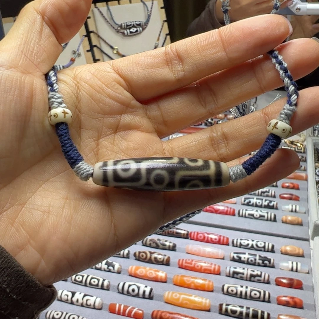 覆***雨玛瑙/玉髓未镶嵌颈饰