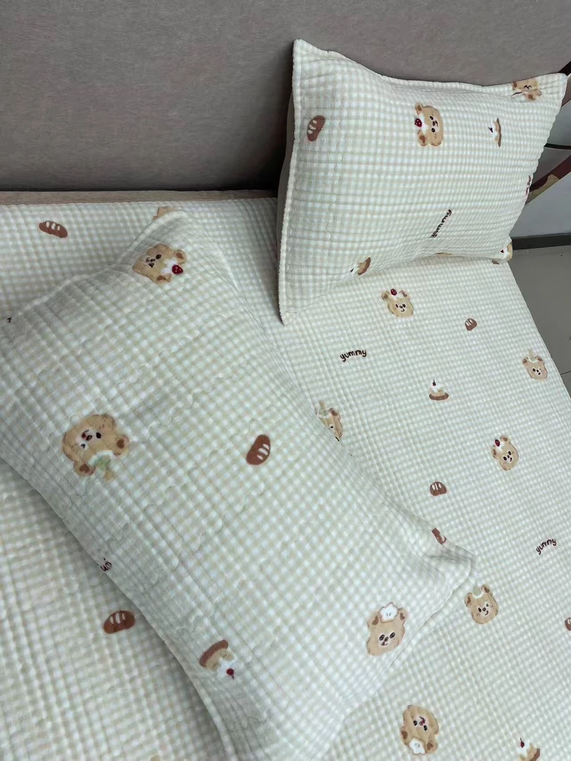 【宝宝绒枕套一对】48*74  宝宝绒床盖同款枕套一对