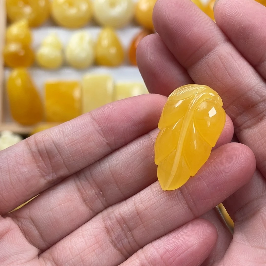 未镶嵌颈饰蜜蜡蜜蜡