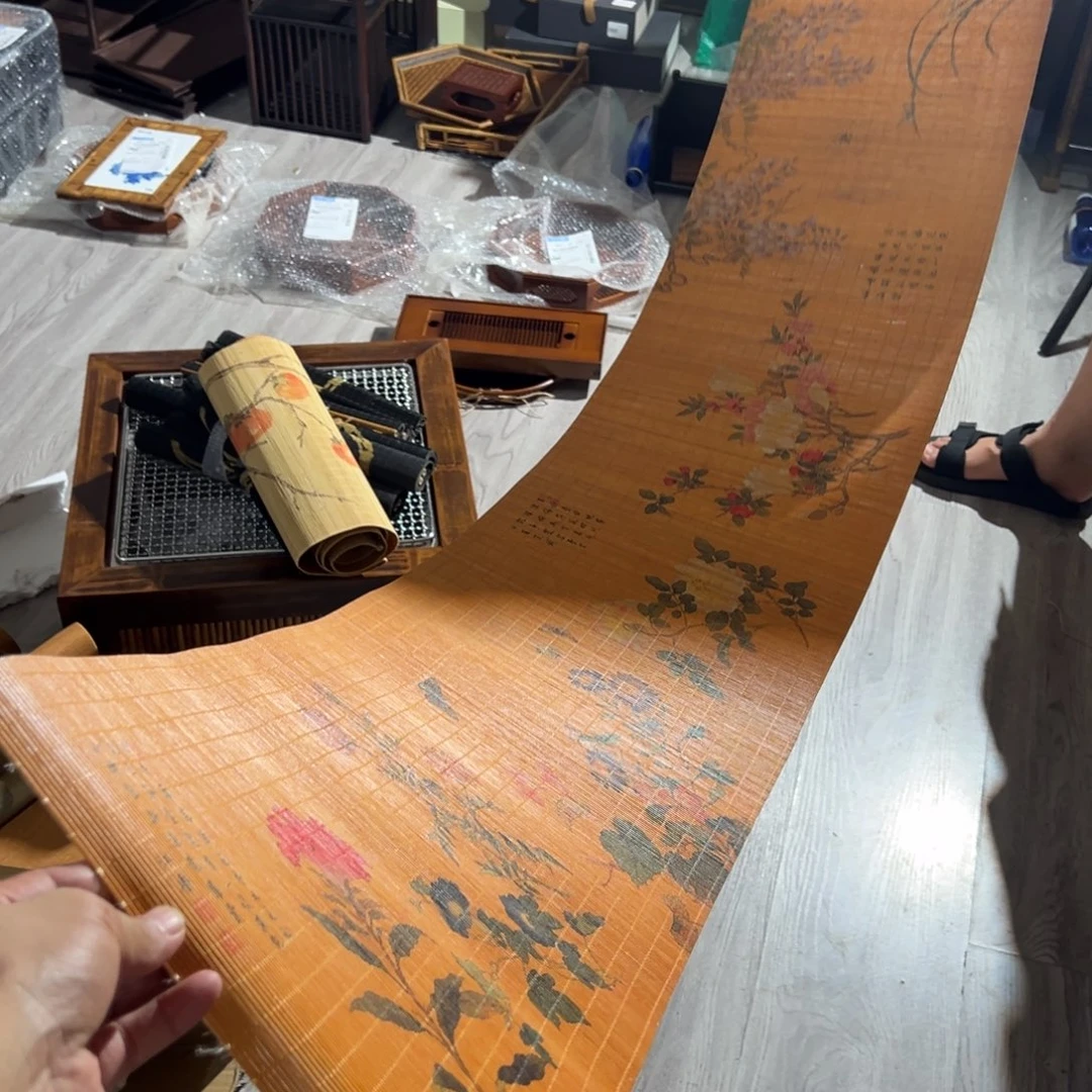 梅兰竹菊茶席大家自己的