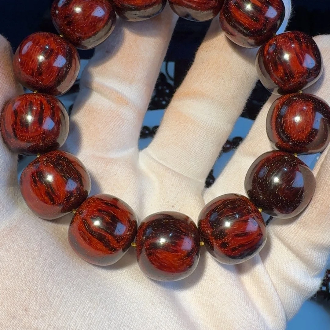 $***$小叶紫檀手串/手链印度小叶紫檀日本三味线古琴料高精尖