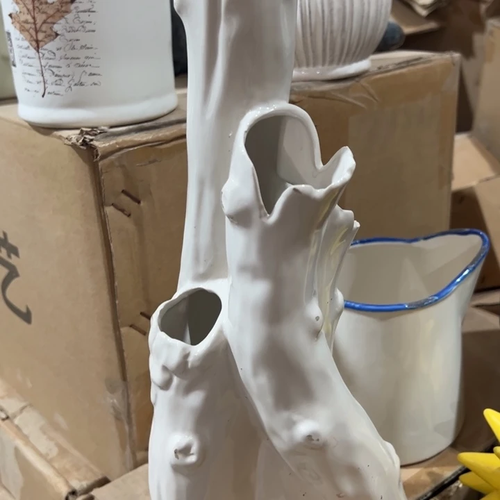 陶瓷花瓶摆件外贸出口（微瑕）
