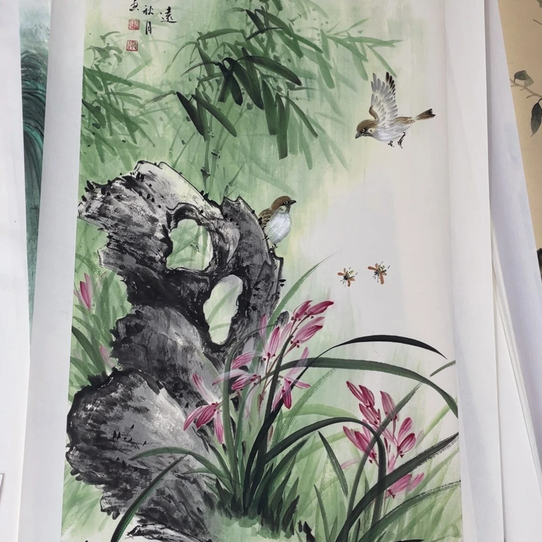 国画宋成武老师作品欣赏