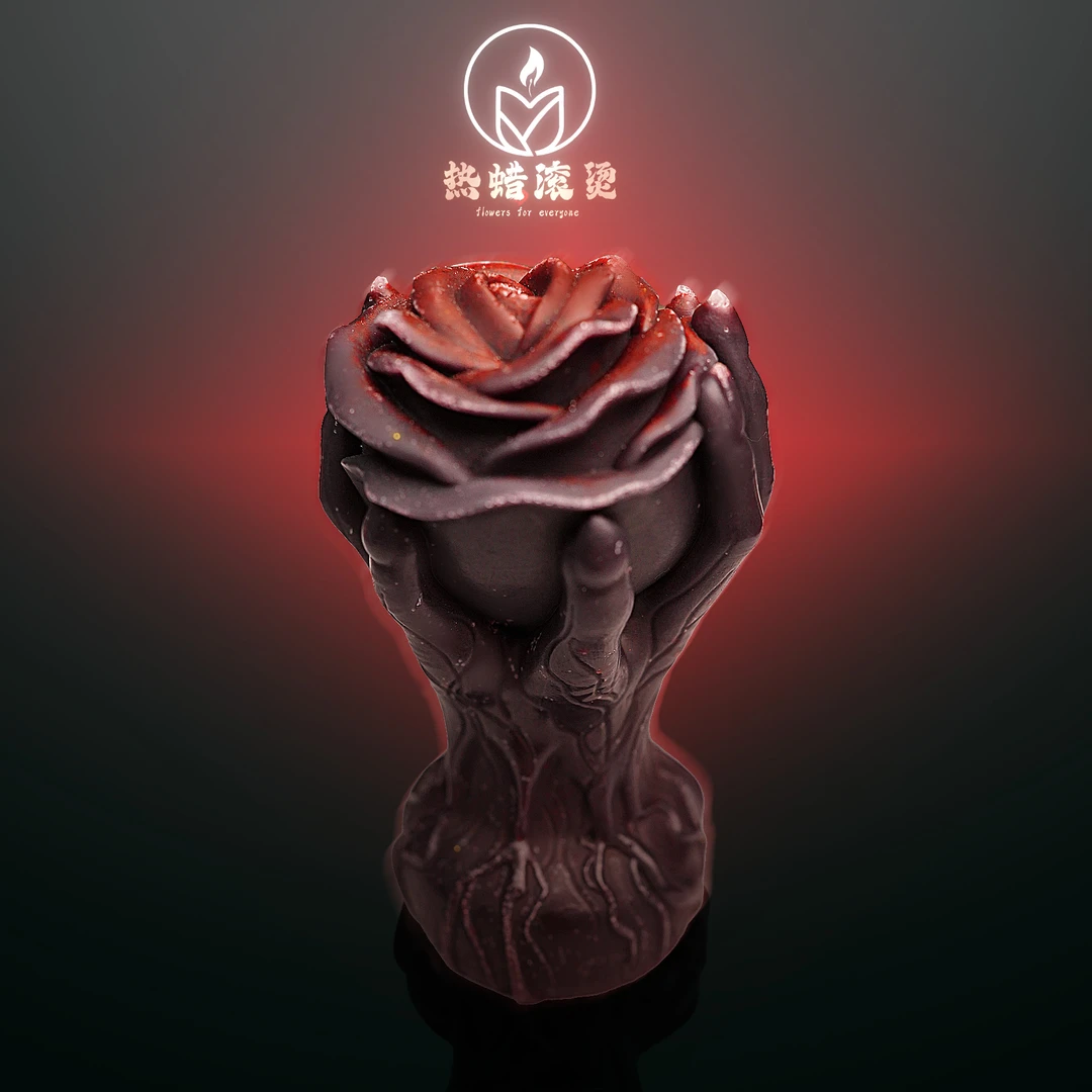 【绯红之眼】低温蜡烛42度纯色暗红coco香味