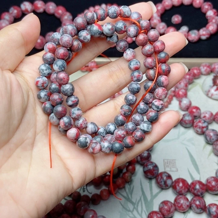 天然辰砂朱砂原石卡7