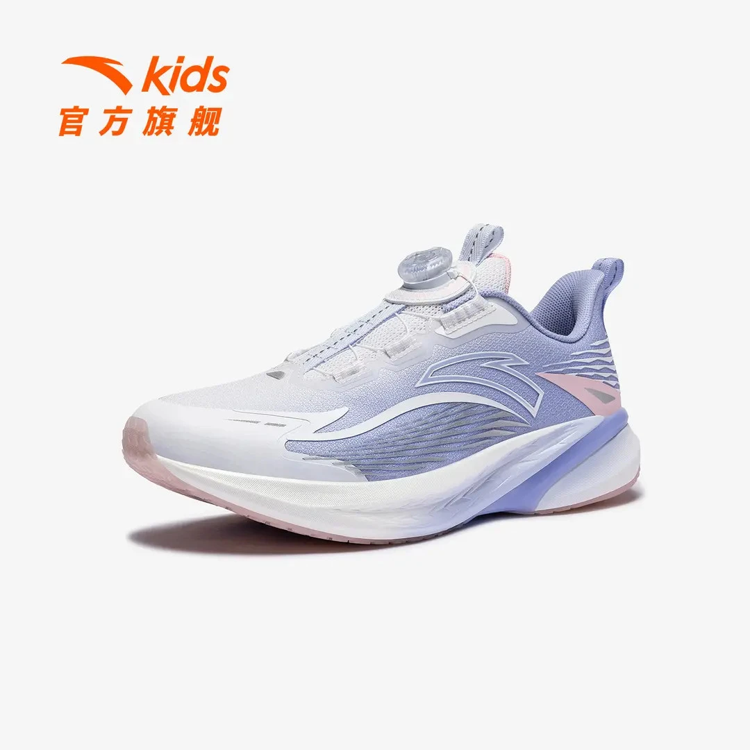 骇浪4.0安踏儿童女大童跑鞋2025新款防滑耐磨青少年校园跑运动鞋