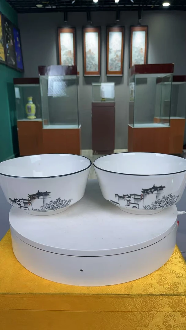 景德镇陶瓷江南水乡大碗E1