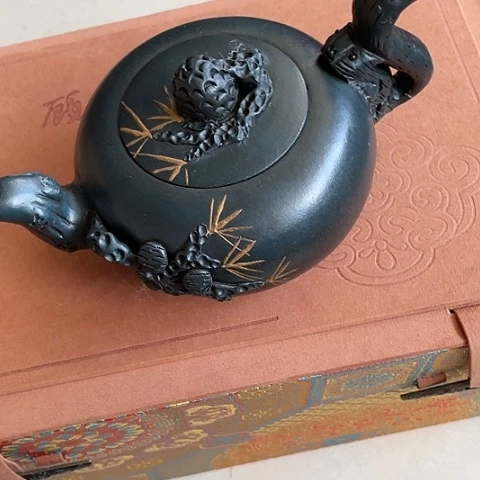 茶壶紫砂紫砂壶大家都是朋友喜欢紫砂