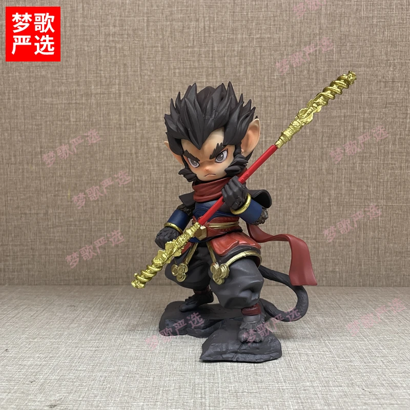 【梦歌严选】黑猴子：Q版孙悟空动漫游戏周边礼品GK手办机箱模型摆件