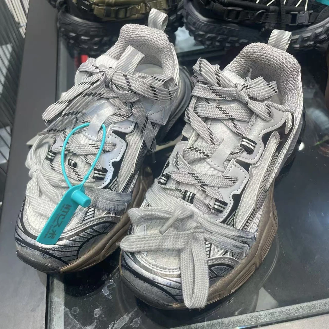 NTC-6738  2024新NTC潮牌四季款低帮韩版擦脏工艺休闲老爹鞋