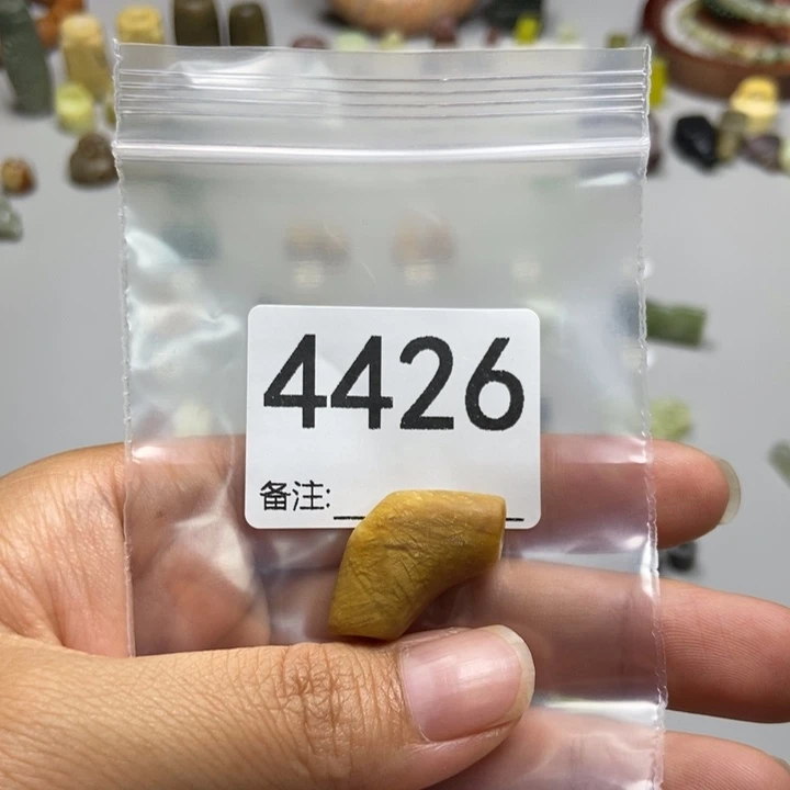 尤****未镶嵌蛇纹石玉颈饰