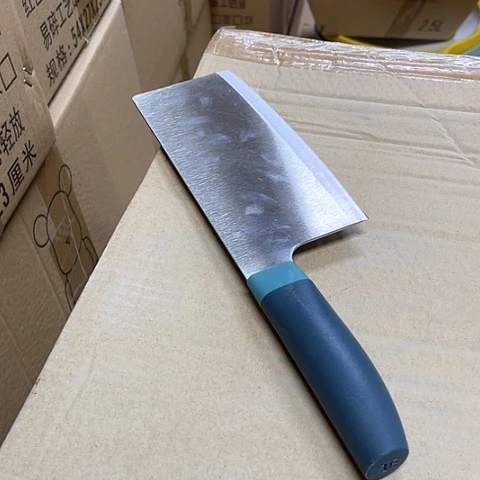 微瑕，不锈钢切菜刀不能抗骨篮