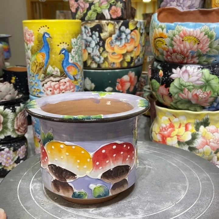 景德镇艺术手绘作品